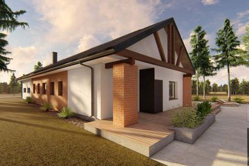  Projekt domu Kalcyt (BHC1059) - projekt domu parterowego - Zdjęcie 4