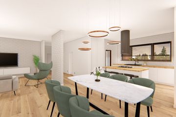  Projekt domu Kalcyt (BHC1059) - projekt domu parterowego - Zdjęcie 9