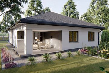  Projekt domu Tanzanit (BHC1061) - projekt domu parterowego - Zdjęcie 4