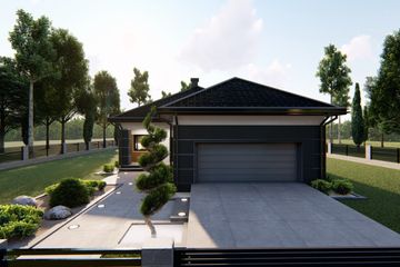  Projekt domu Bursztyn 3 (G2) (BHC1093) - projekt domu parterowego - Zdjęcie 2