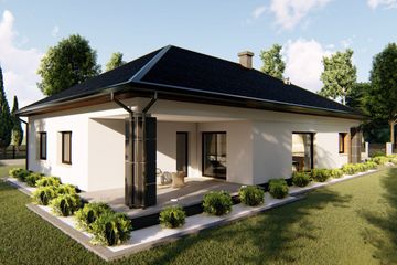  Projekt domu Bursztyn 3 (G2) (BHC1093) - projekt domu parterowego - Zdjęcie 5