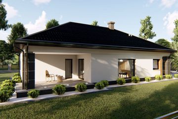  Projekt domu Bursztyn 3 (G2) (BHC1093) - projekt domu parterowego - Zdjęcie 6