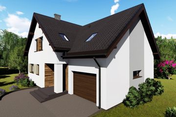  Projekt domu w Nicei (BHC1074) - projekt domu parterowego z poddaszem - Zdjęcie 4