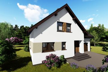  Projekt domu w Nicei (BHC1074) - projekt domu parterowego z poddaszem - Zdjęcie 5