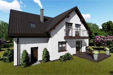  Projekt domu w Nicei (BHC1074) - projekt domu parterowego z poddaszem - Zdjęcie 7