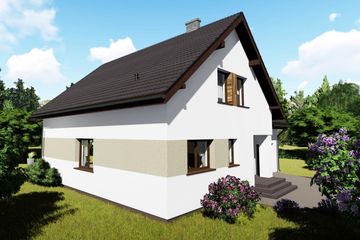  Projekt domu w Nicei (BHC1074) - projekt domu parterowego z poddaszem - Zdjęcie 10