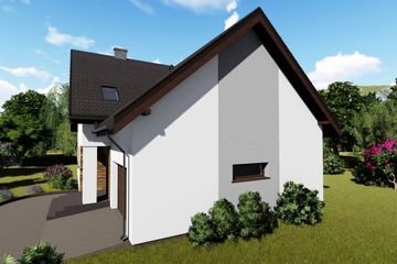  Projekt domu w Nicei (BHC1074) - projekt domu parterowego z poddaszem - Zdjęcie 12