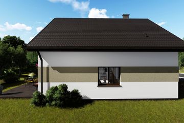  Projekt domu w Nicei (BHC1074) - projekt domu parterowego z poddaszem - Zdjęcie 13