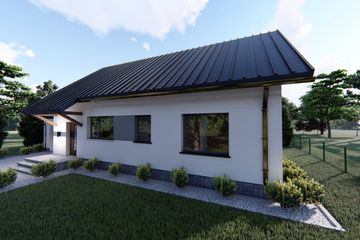  Projekt domu Jaspis (BHC1063) - projekt domu parterowego - Zdjęcie 4