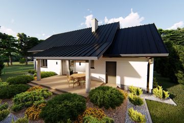  Projekt domu Jaspis (BHC1063) - projekt domu parterowego - Zdjęcie 6