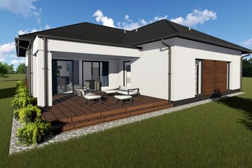  Projekt domu Onyks (BHC1090) - projekt domu parterowego - Zdjęcie 4