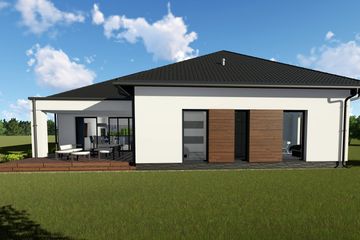  Projekt domu Onyks (BHC1090) - projekt domu parterowego - Zdjęcie 5