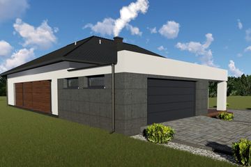  Projekt domu Onyks (BHC1090) - projekt domu parterowego - Zdjęcie 6