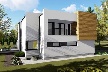  Projekt domu Menchester (BHC1091) - projekt domu z pełnym piętrem - Zdjęcie 4