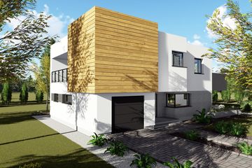  Projekt domu Menchester (BHC1091) - projekt domu z pełnym piętrem - Zdjęcie 5