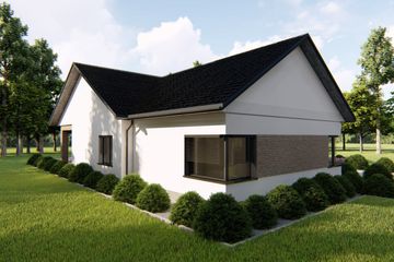  Projekt domu Magnetyt (BHC1042) - projekt domu parterowego - Zdjęcie 4