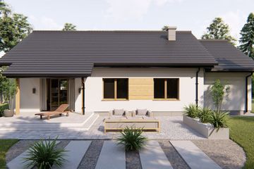  Projekt domu Comfort Wood + G (BHC1094) - projekt domu parterowego - Zdjęcie 4