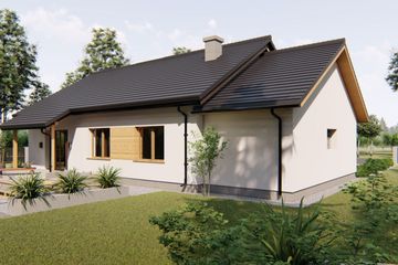  Projekt domu Comfort Wood + G (BHC1094) - projekt domu parterowego - Zdjęcie 5