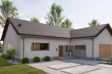  Projekt domu Piryt (BHC1064) - projekt domu parterowego - Zdjęcie 4