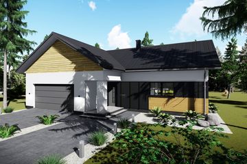  Projekt domu Beryl (BHC1057) - projekt domu parterowego - Zdjęcie 5