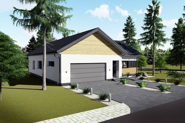  Projekt domu Beryl (BHC1057) - projekt domu parterowego - Zdjęcie 4