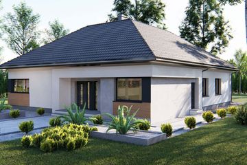  Projekt domu Granit (BHC1084) - projekt domu parterowego - Zdjęcie 4