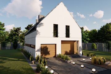  Projekt domu Chester 2 (BHC1039) - projekt domu parterowego z poddaszem - Zdjęcie 2