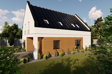  Projekt domu Chester 2 (BHC1039) - projekt domu parterowego z poddaszem - Zdjęcie 4