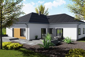  Projekt domu Oliwin (BHC1083) - projekt domu parterowego - Zdjęcie 4