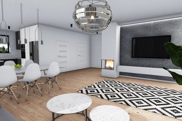  Projekt domu Oliwin (BHC1083) - projekt domu parterowego - Zdjęcie 8