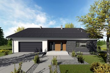  Projekt domu Windsor (BHC1082) - projekt domu parterowego - Zdjęcie 1