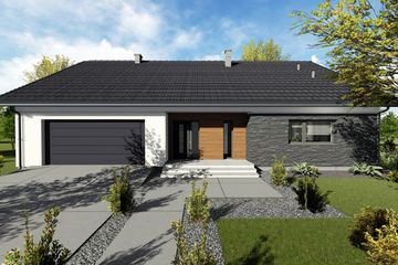  Projekt domu Windsor (BHC1082) - projekt domu parterowego - Zdjęcie 3