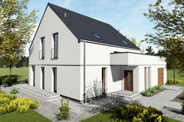  Projekt domu Bari (BHC1085) - projekt domu parterowego z poddaszem - Zdjęcie 2
