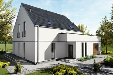  Projekt domu Bari (BHC1085) - projekt domu parterowego z poddaszem - Zdjęcie 3