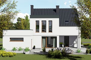  Projekt domu Bari (BHC1085) - projekt domu parterowego z poddaszem - Zdjęcie 7