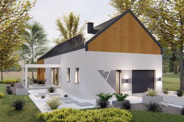  Projekt domu Wasilla (BHC1044) - projekt domu parterowego - Zdjęcie 2