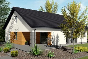  Projekt domu Bursztyn (BHC1086) - projekt domu parterowego - Zdjęcie 6
