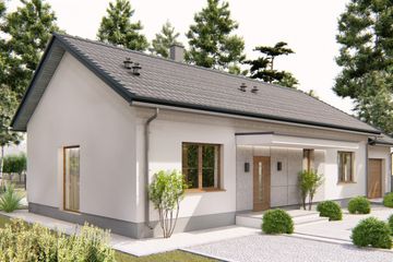  Projekt domu Cytryn (BHC1040) - projekt domu parterowego - Zdjęcie 3