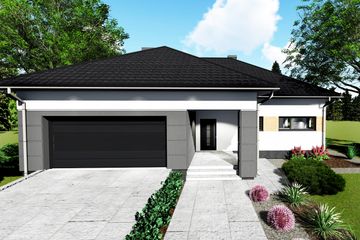  Projekt domu Ametyst (BHC1081) - projekt domu parterowego - Zdjęcie 1