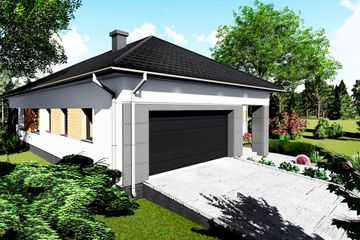  Projekt domu Ametyst (BHC1081) - projekt domu parterowego - Zdjęcie 5