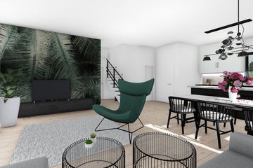  Projekt domu nad Strugą (BHC1048) - projekt domu parterowego z poddaszem - Zdjęcie 6