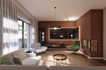  Projekt domu nad Lambro (BHC1071) - projekt domu parterowego z poddaszem - Zdjęcie 15