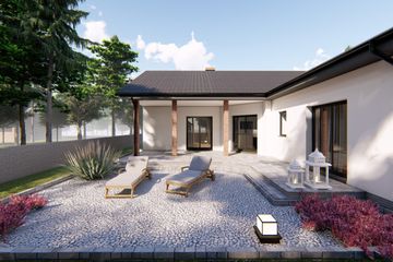  Projekt domu nad Mozelą (BHC1055) - projekt domu parterowego - Zdjęcie 6