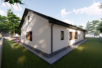  Projekt domu nad Mozelą (BHC1055) - projekt domu parterowego - Zdjęcie 4