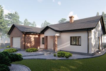  Projekt domu nad Mozelą (BHC1055) - projekt domu parterowego - Zdjęcie 7