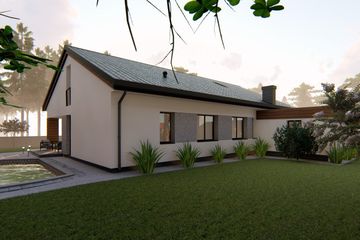  Projekt domu Bergamo (BHC1054) - projekt domu parterowego z poddaszem - Zdjęcie 7