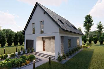  Projekt domu Chester (BHC1032) - projekt domu parterowego z poddaszem - Zdjęcie 2