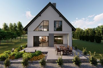  Projekt domu Chester (BHC1032) - projekt domu parterowego z poddaszem - Zdjęcie 5