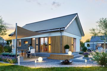  Projekt domu Domena 159 C (WRW1392) - projekt domu parterowego - Zdjęcie 2