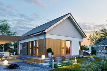  Projekt domu Domena 159 C (WRW1392) - projekt domu parterowego - Zdjęcie 4